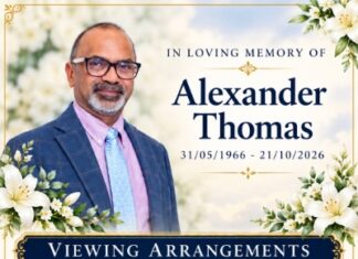 അന്തരിച്ച അയർലൻഡ് മലയാളി അലക്സാണ്ടർ തോമസിന്റെ പൊതുദർശനം തിങ്കളാഴ്ച
