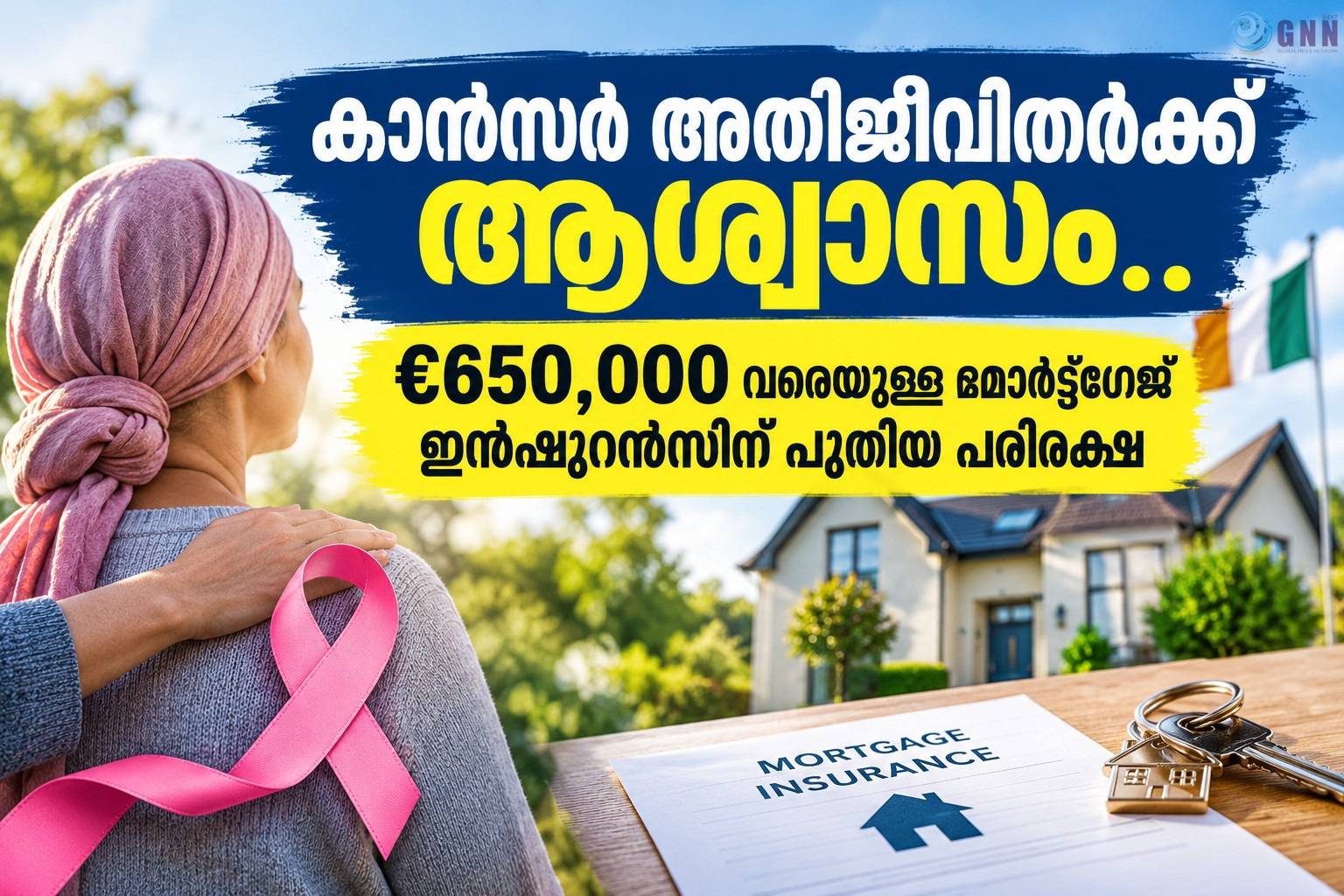 കാൻസർ അതിജീവിതർക്ക് ആശ്വാസം.. €650,000 വരെയുള്ള മോർട്ട്ഗേജ് ഇൻഷുറൻസിന് പുതിയ പരിരക്ഷ